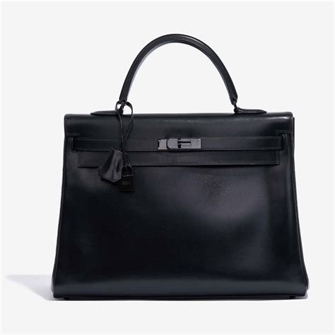 hermes kelly so black 35|hermes vintage kelly.